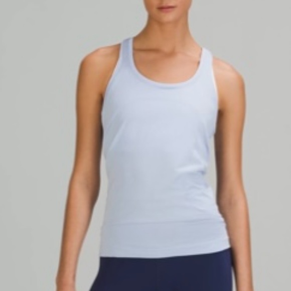 lululemon athletica Tops - Lululemon swiftly tech racerback tank top 2.0 Blue size 12